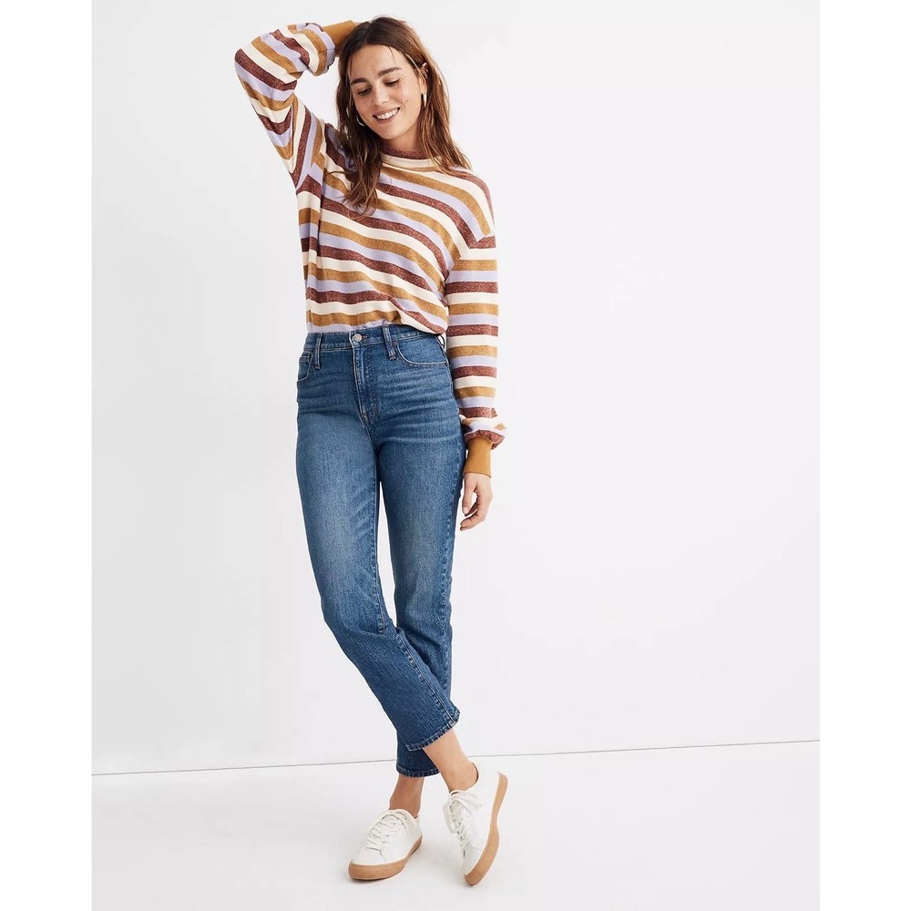 Madewell Classic Straight High-Rise Jeans Coldbrook Wash Size 28